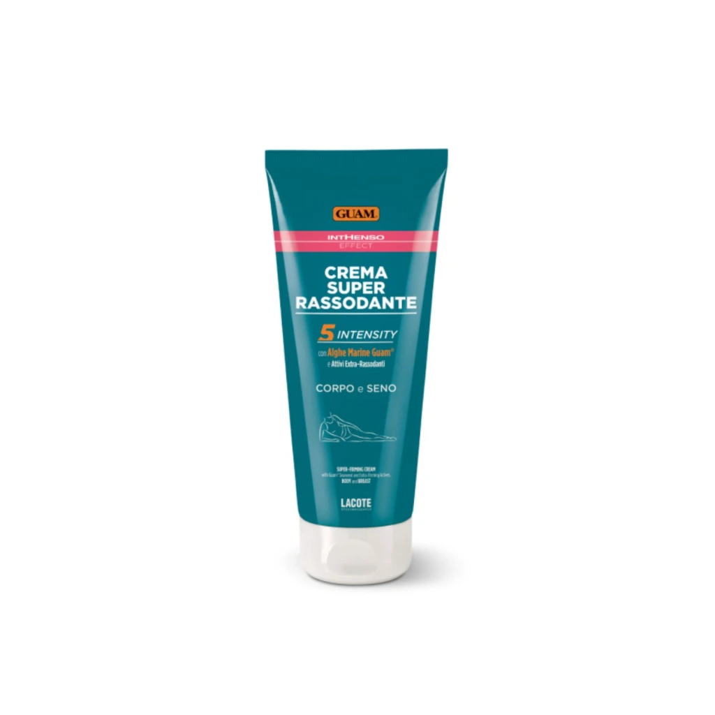 GUAM Inthenso Effect super Straffungscreme Intensity 5 für Körper & Brust 200ml Tube.webp
