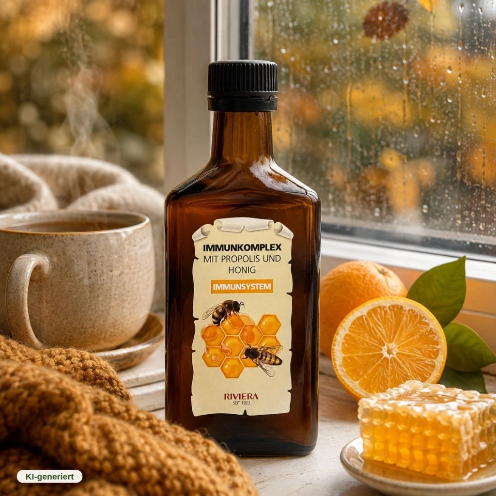 Riviera Immunkomplex mit Propolis und Honig 250 ml IKPH0250 Herbst.webp