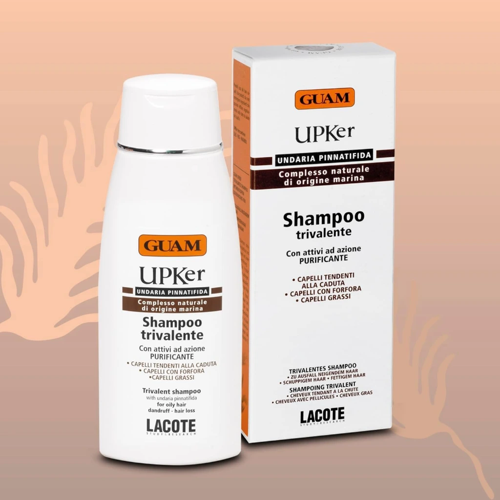 GUAM UPKer Shampoo für Haar und Kopfhaut gegen Schuppen und fettiges Haar 200ml.webp