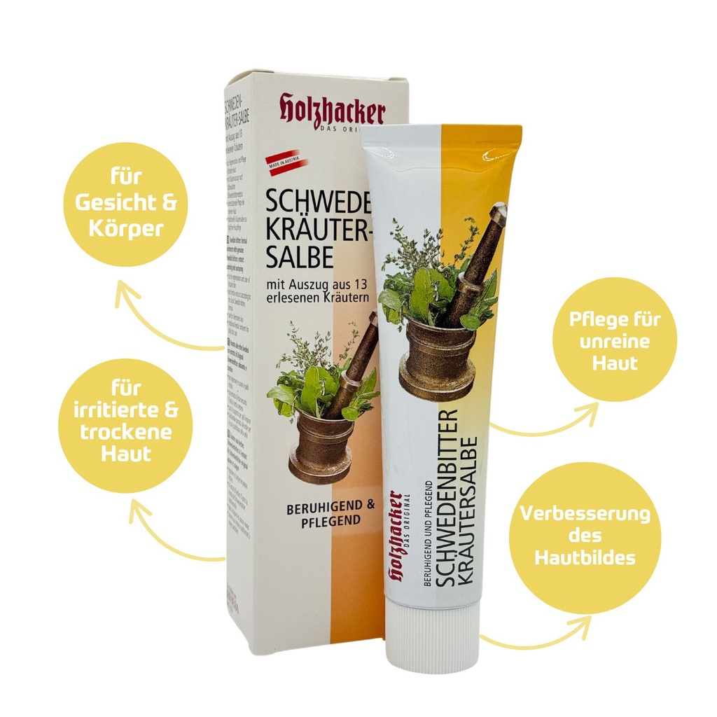 Holzhacker Schwedenkräuter Salbe 75 ml