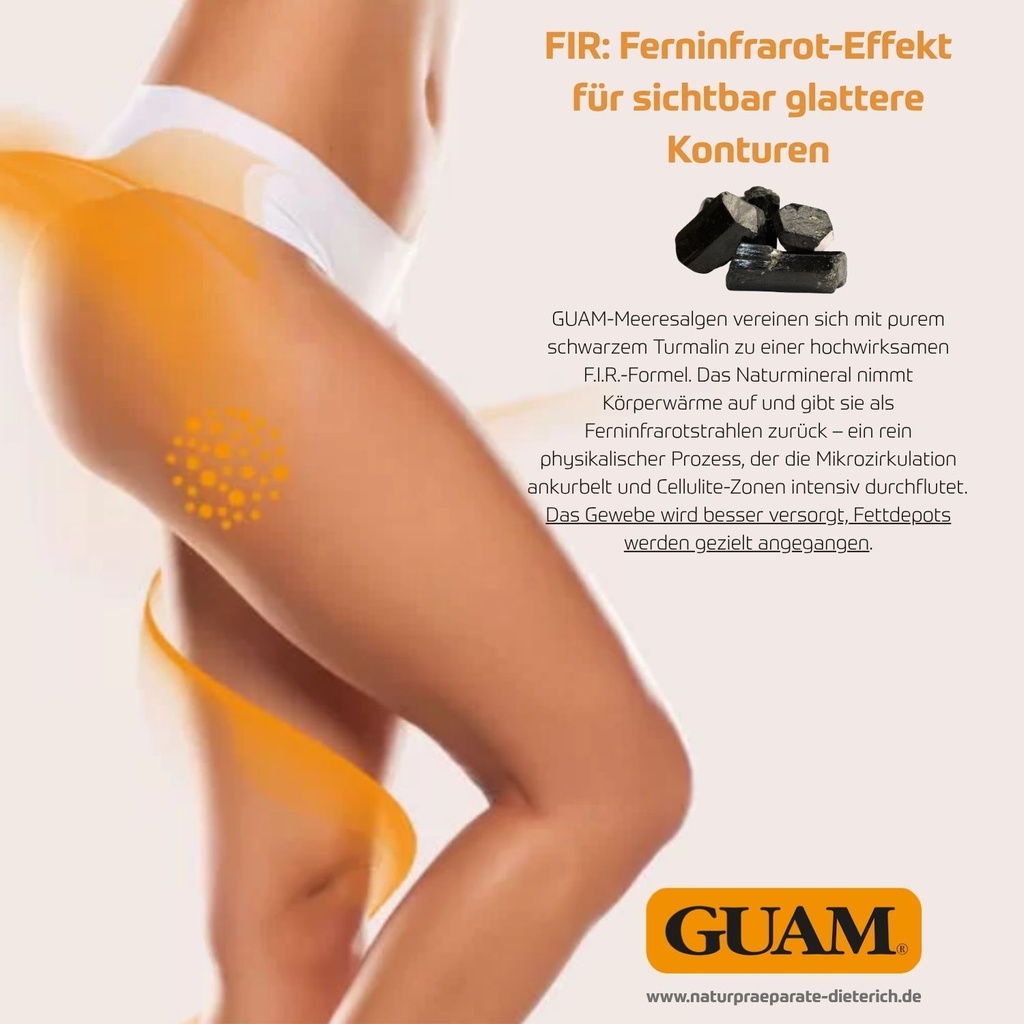 GUAM Algenfango für Bauch und Hüfte FIR 1kg