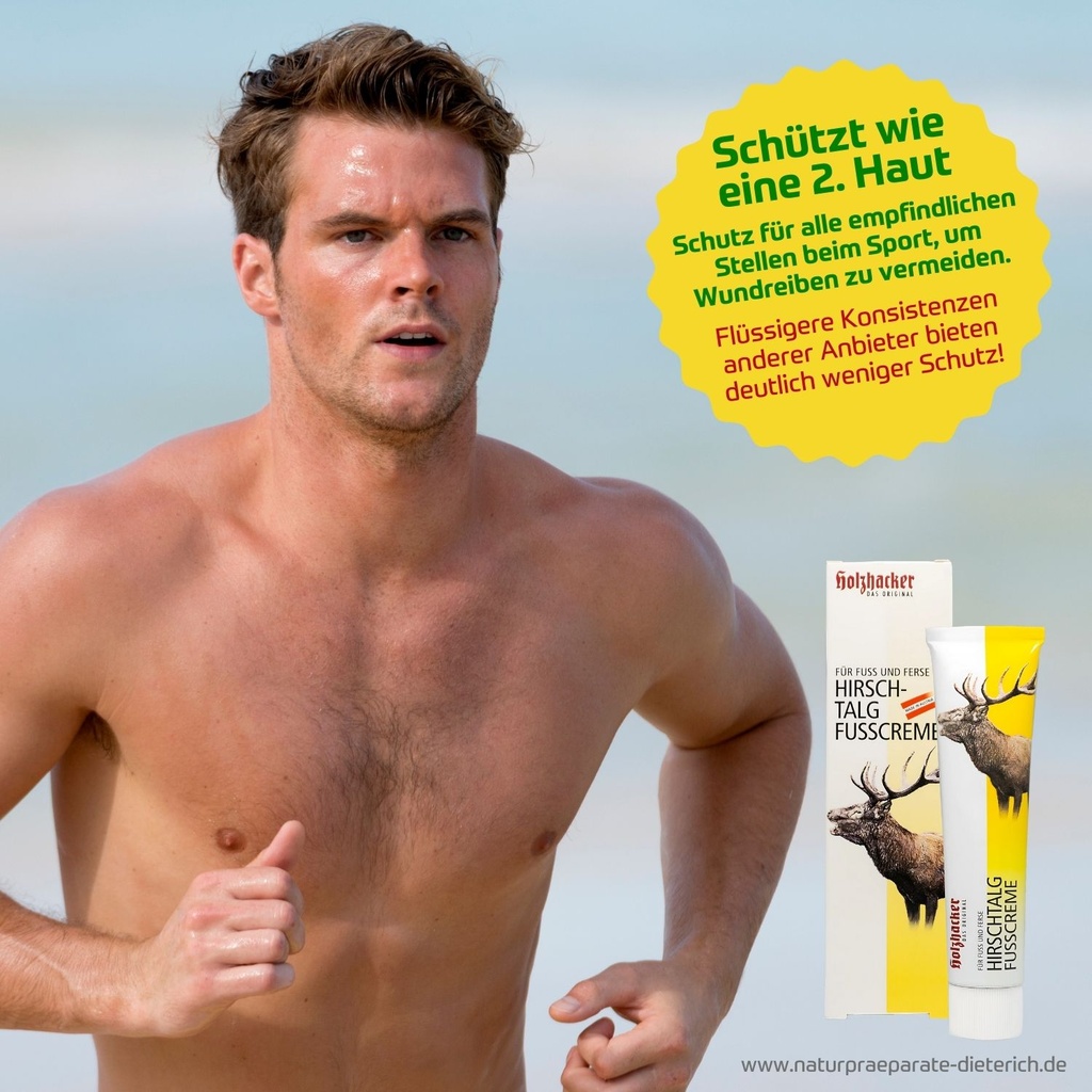 Holzhacker Hirschtalg Fußcreme  75 ml