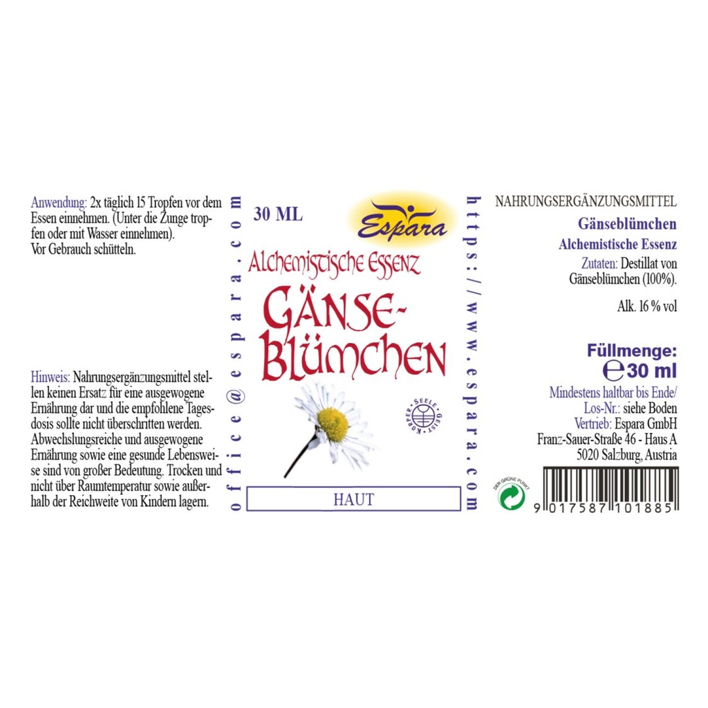 Espara Gänseblümchen  30 ml