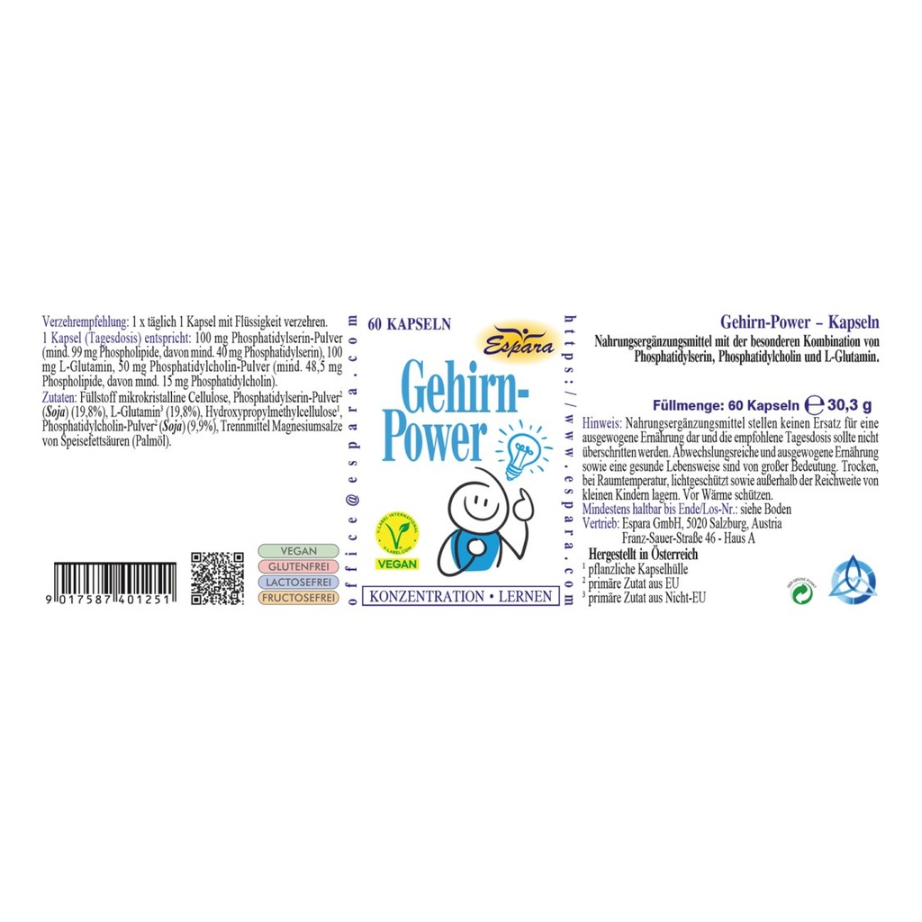Espara Gehirn-Power 60 Kps.