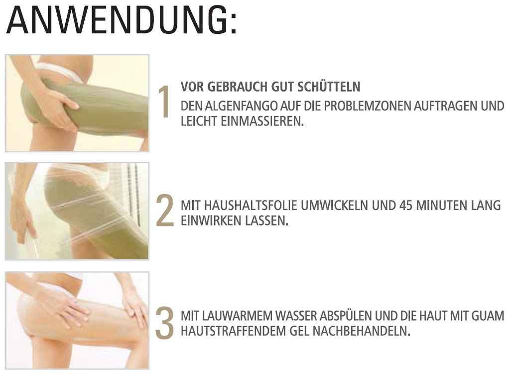 GUAM Algenfango DREN Plus intensiv entwässernd und antioxidativ 500g