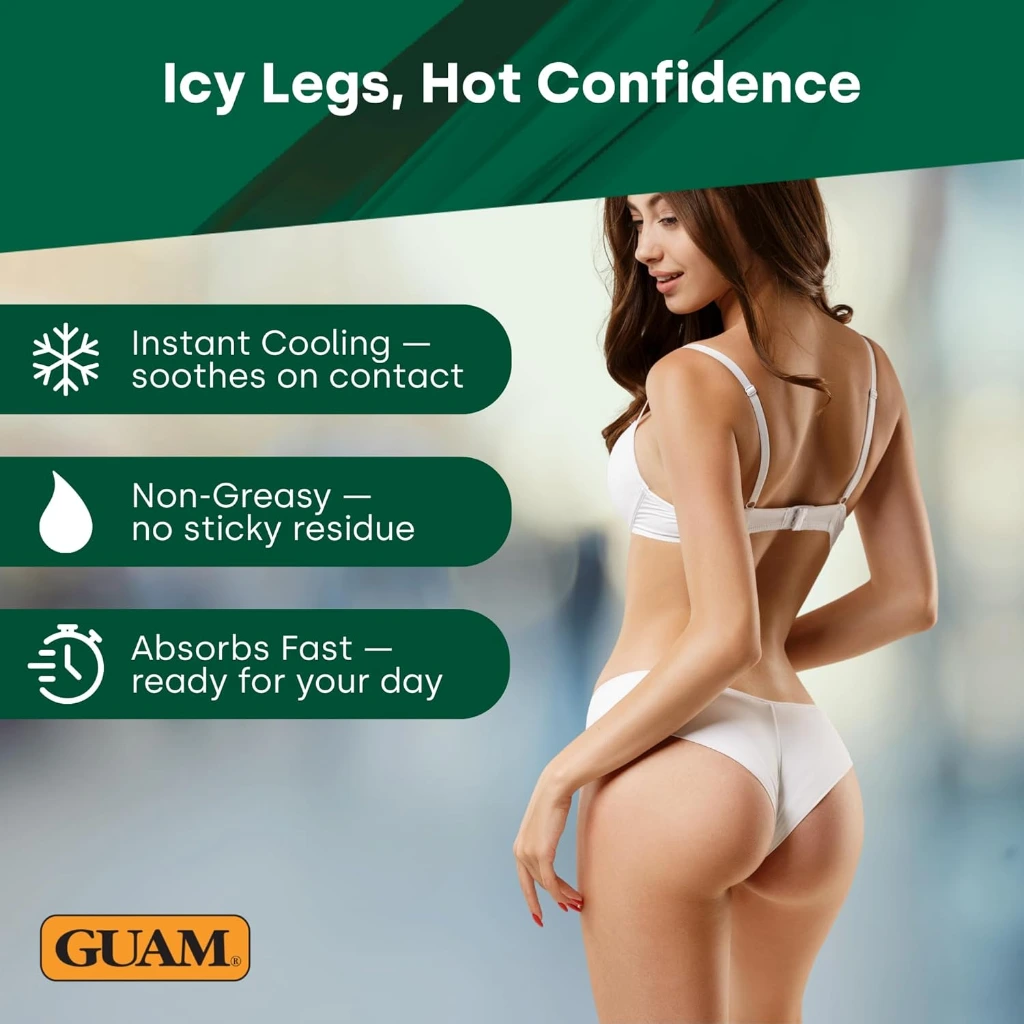 GUAM DUO Anti-Cellulite Creme kühlende Wirkung schnell einziehend.webp