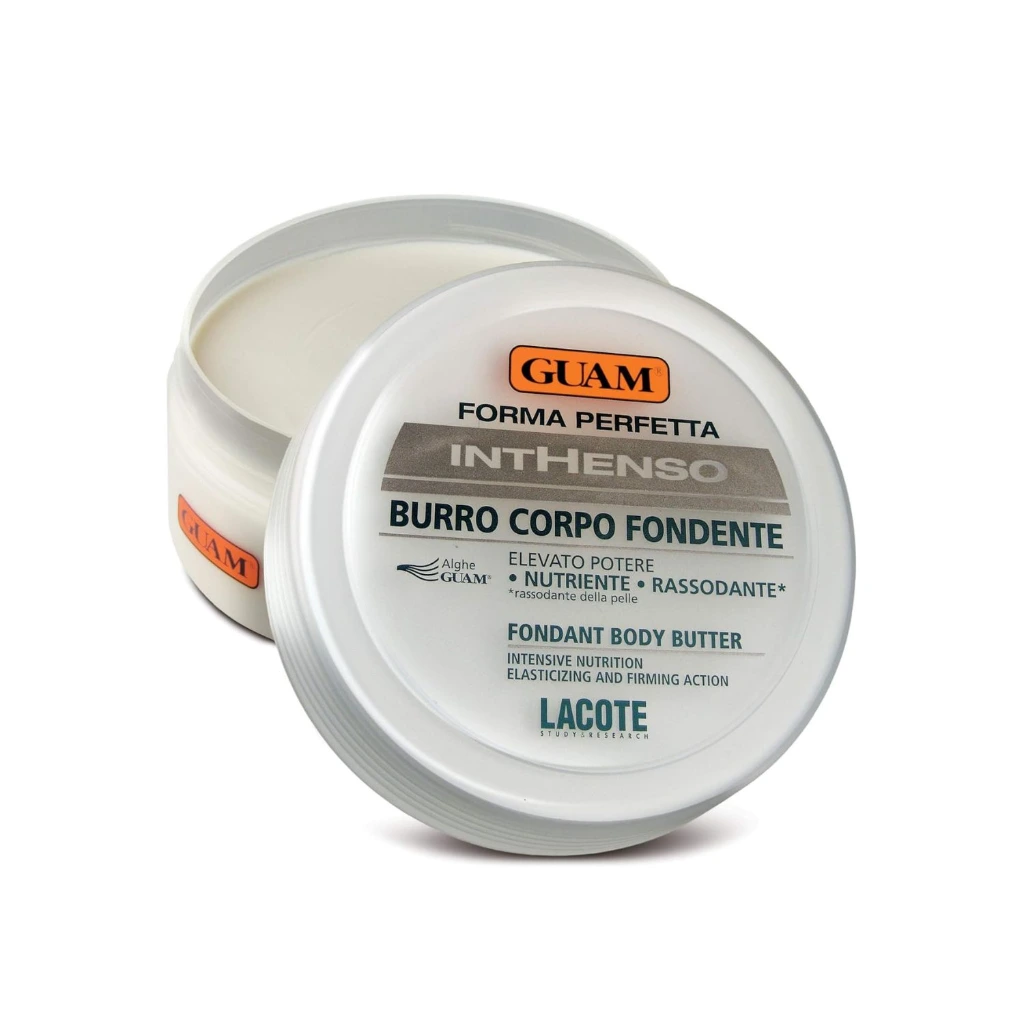 GUAM Inthenso Burro Körperbutter 250ml 860 Dose halboffen.webp