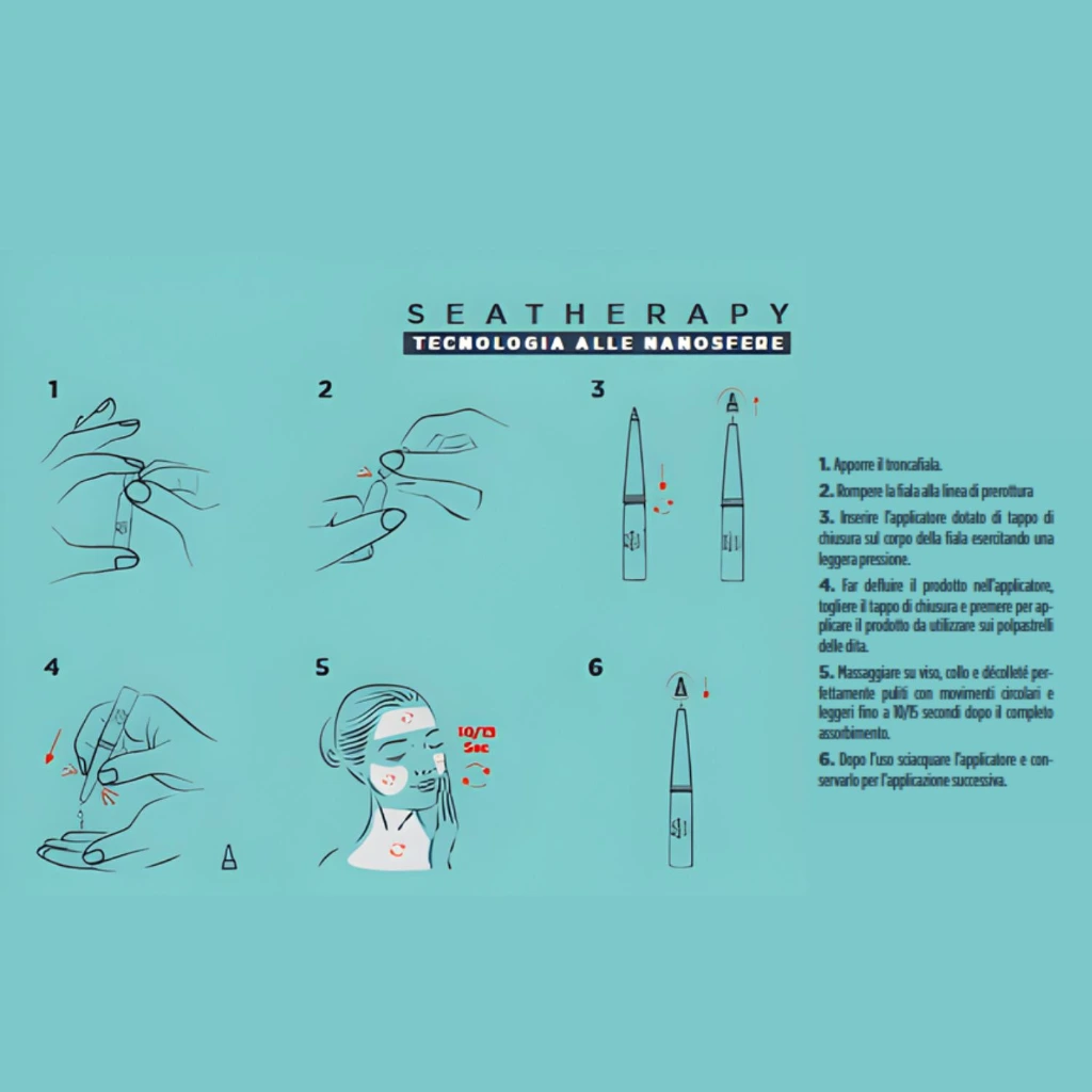 GUAM SeaTherapy Botox-Like Lifting Effect 10 Vials Anleitung.webp