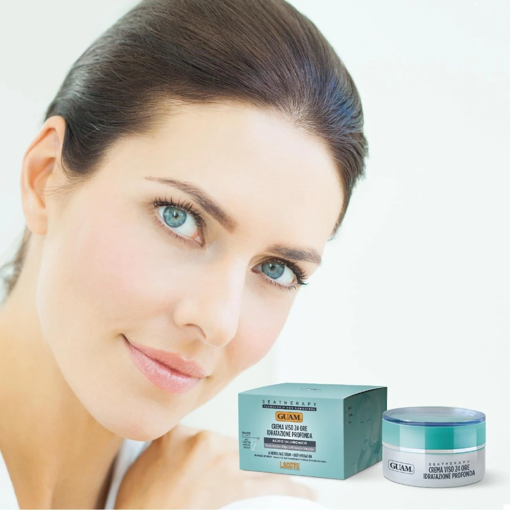GUAM Seatherapy 24 Stunden Intensivcreme für Gesicht Hals 50ml 1130 Gesicht.webp