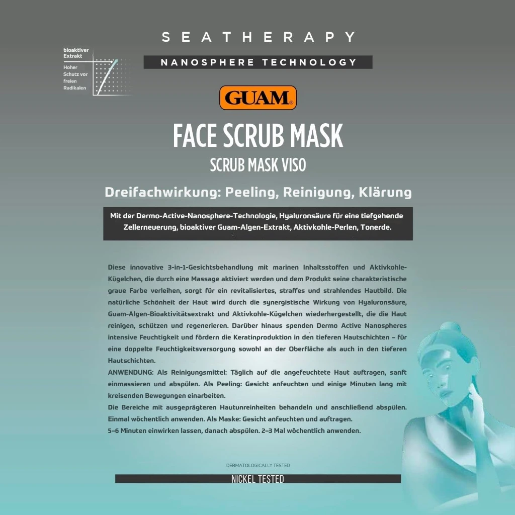 GUAM SEATHERAPY 3in1 Hyaluron Detox Peeling Maske 75 ml 1220 Wirkung.webp