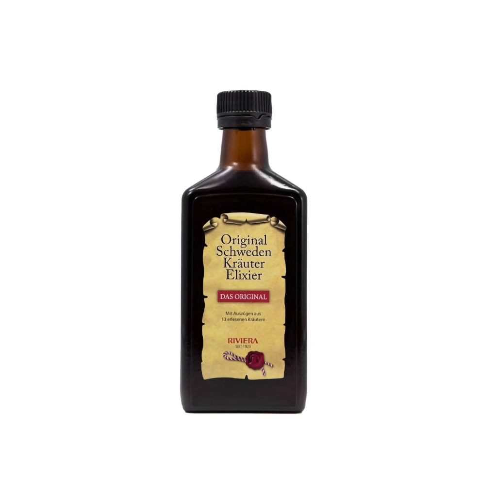 Riviera Schweden Kräuter Elixier 250 ml SKEL0250 Flasche Front.webp