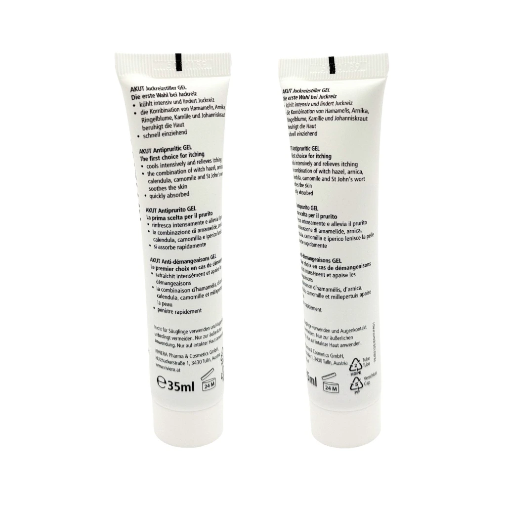 Riviera MED+ Juckreizstiller Cool Gel Tube BACK.webp