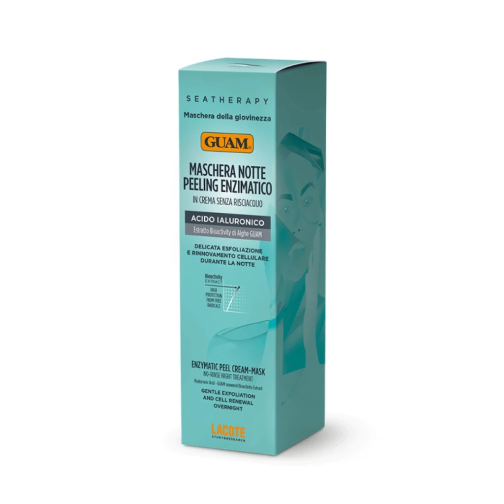 GUAM Seatherapy Enzym-Peeling Nacht mit Hyaluron 75 ml Packung.webp