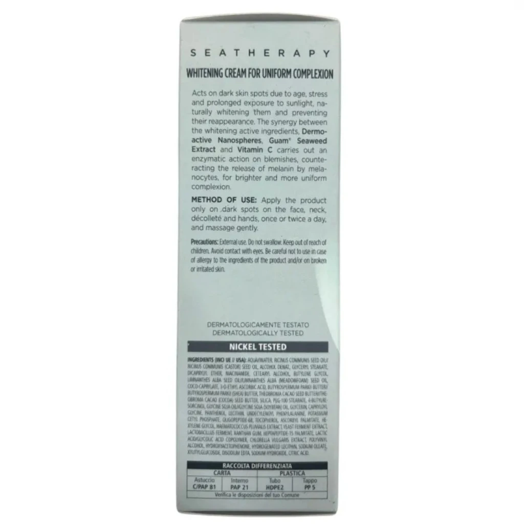 GUAM Seatherapy gegen dunkle Hautflecken  30ml 1120 Packung S1.webp
