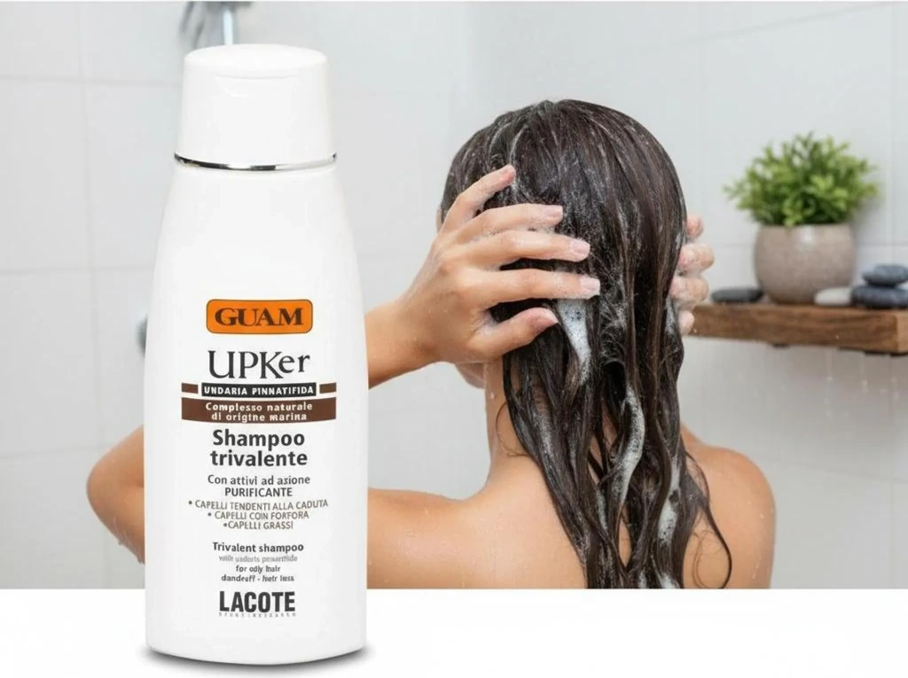 GUAM UPKer Shampoo für Haar Kopfhaut gegen Schuppen fettiges Haar_3.webp