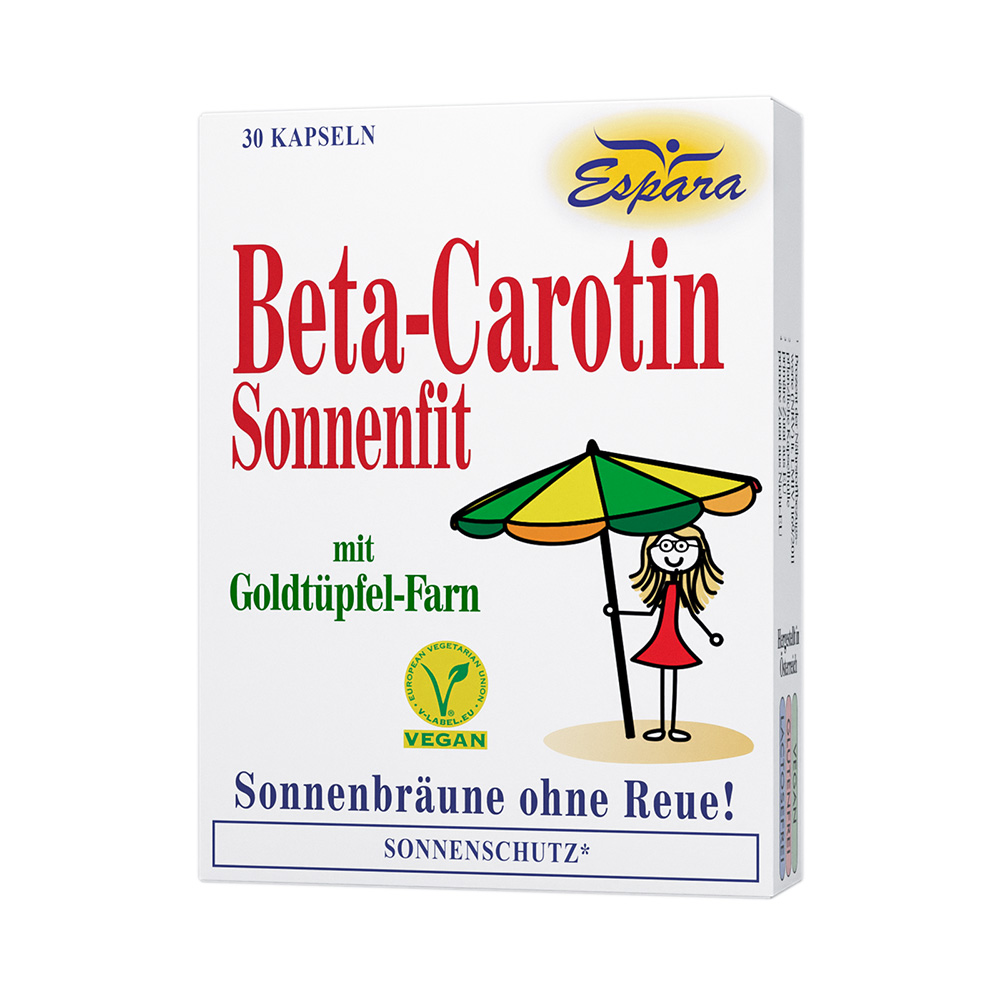 [7402067] Espara Beta-Carotin Sonnenfit 30 Kapseln