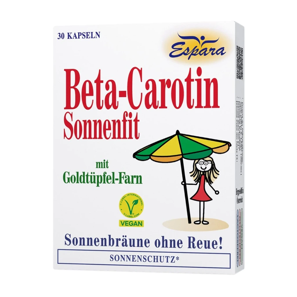 Espara Beta-Carotin Sonnenfit Kapseln 30 Ksp.
