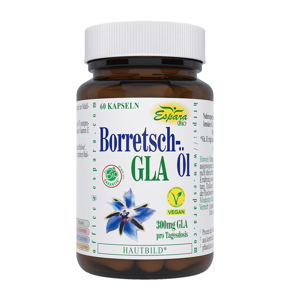 [7403026] Espara Borretsch-Öl-GLA BIO Kapseln 60 Kps.