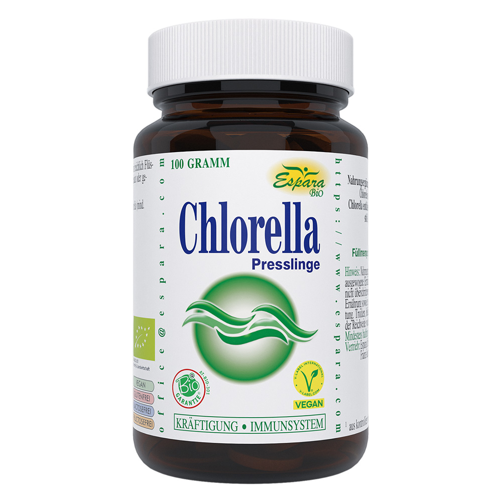 Espara Chlorella BIO ca.  250 Presslinge BIO