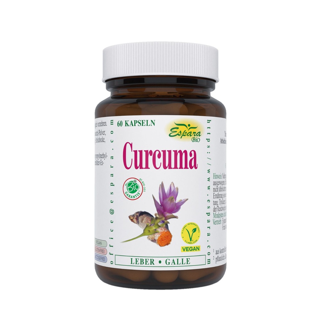 Espara Curcuma BIO Kapseln 60 Kps.