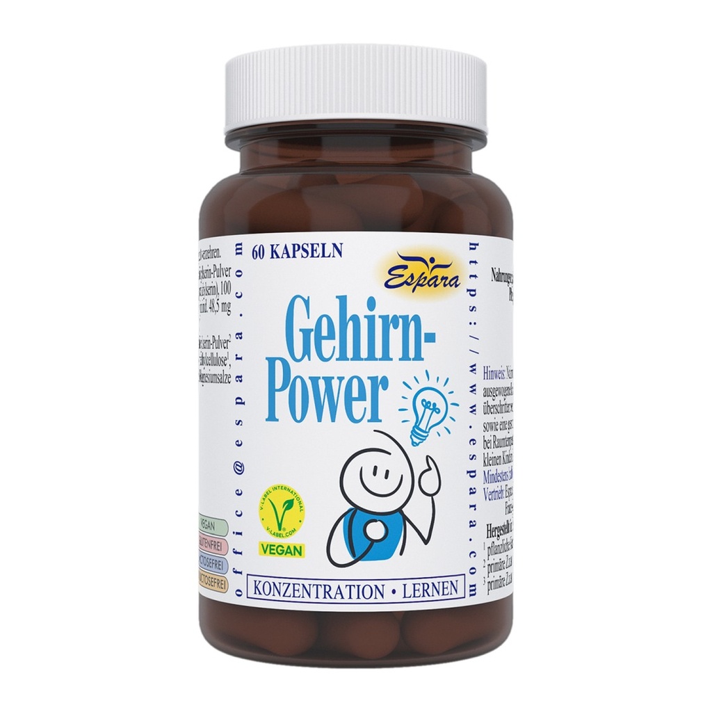 Espara Gehirn-Power Kapseln 60 Kps.