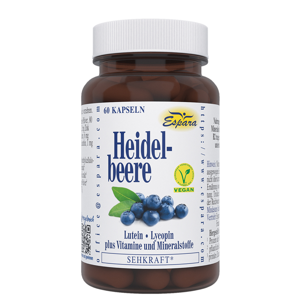 [7400544] Espara Heidelbeere  60 Kps.