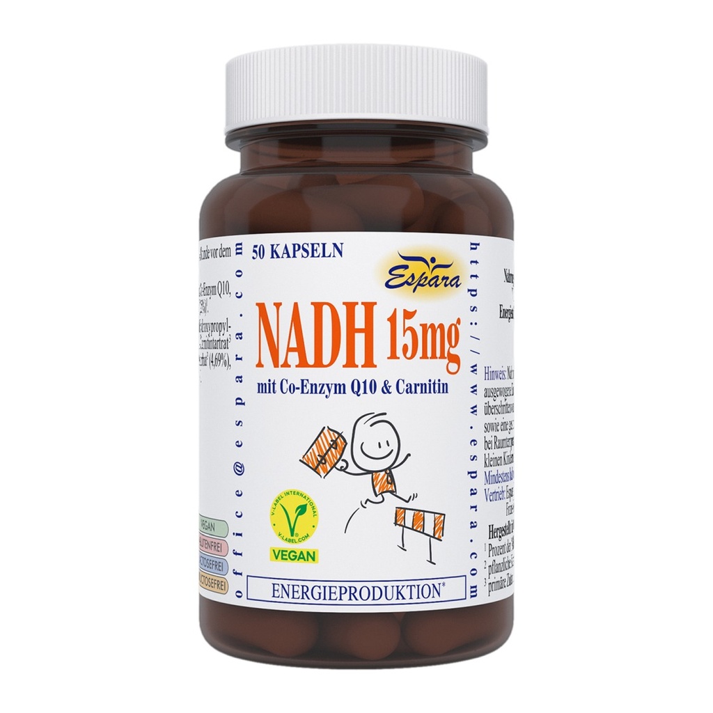 [7401534] Espara NADH 15mg 50 Kps.
