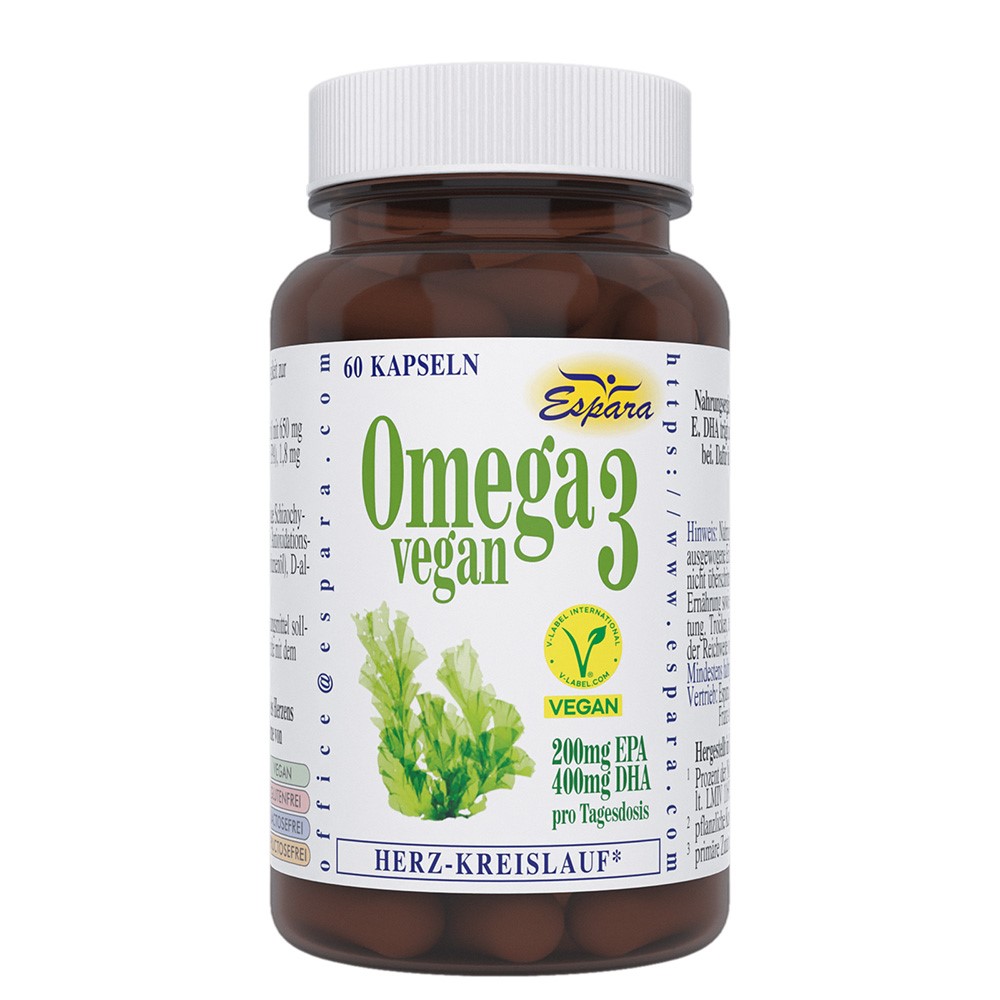 Espara Omega-3 vegan Kapseln 60 Kps.