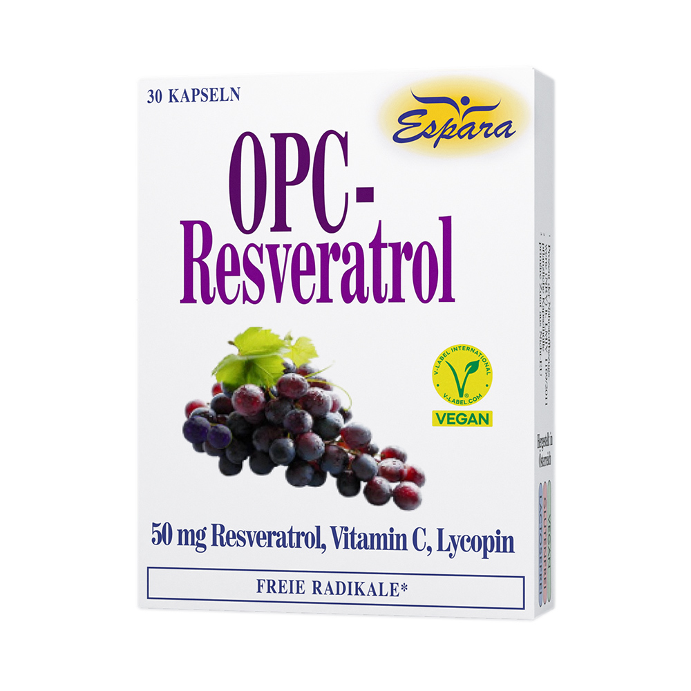 Espara OPC-Resveratrol Kapseln 30 Kps.