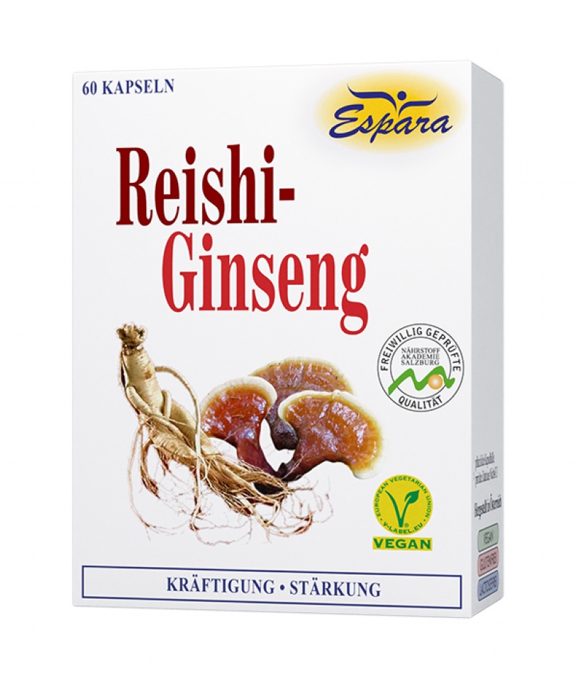 Espara Reishi-Ginseng  60 Kps.