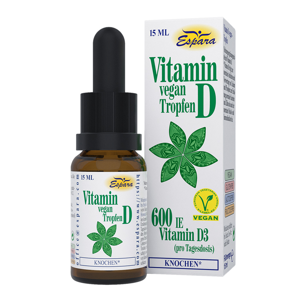 [7402456] Espara Vitamin D vegan Tropfen 15 ml