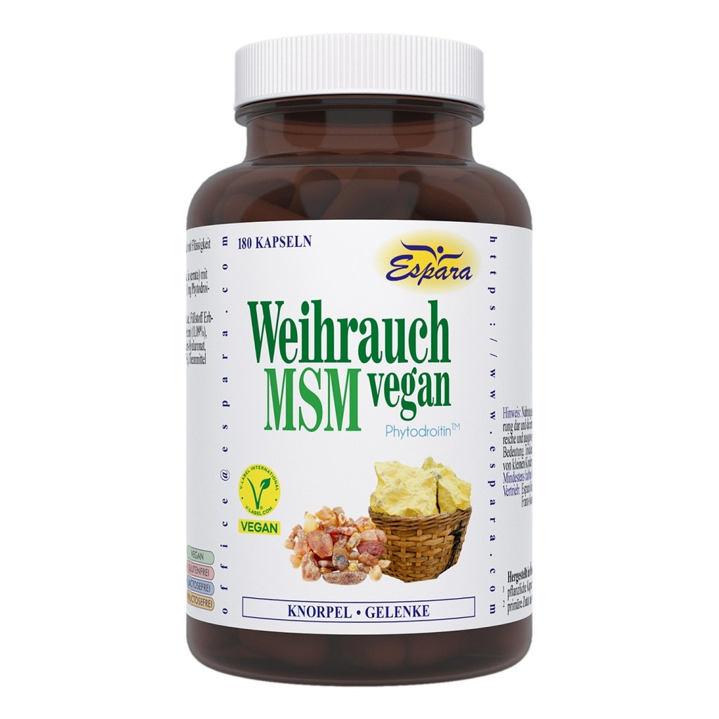 [7402784] Espara Weihrauch-MSM vegan  180 Kps.