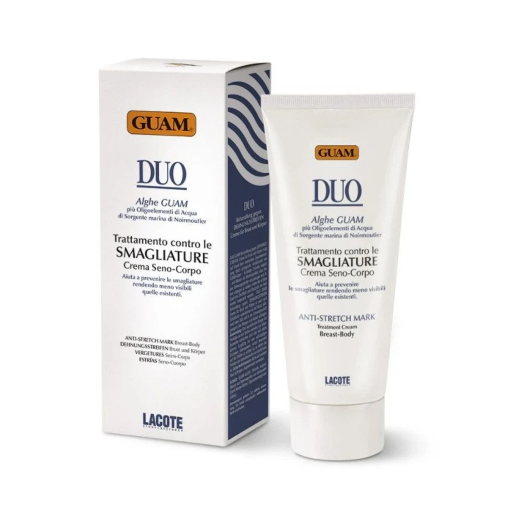 GUAM DUO Intensivcreme gegen Dehnungsstreifen für Brust und Körper 200 ml