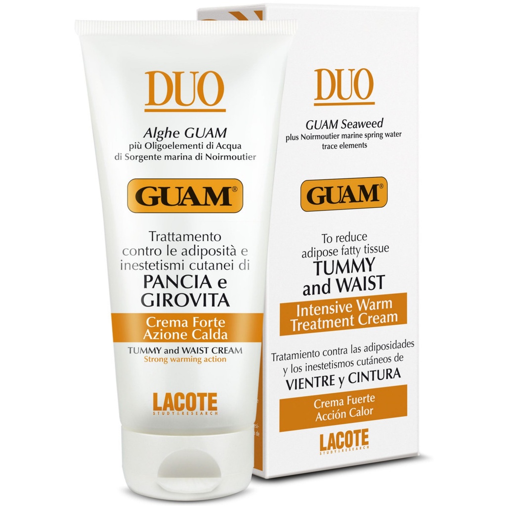 [285] GUAM DUO Bauch und Hüfte Intensivcreme fettreduzierend 150ml