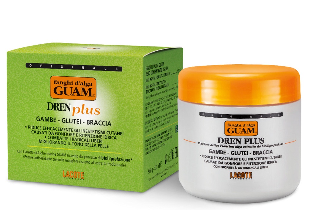 [891-2] GUAM Algenfango DREN Plus intensiv entwässernd und antioxidativ 500g