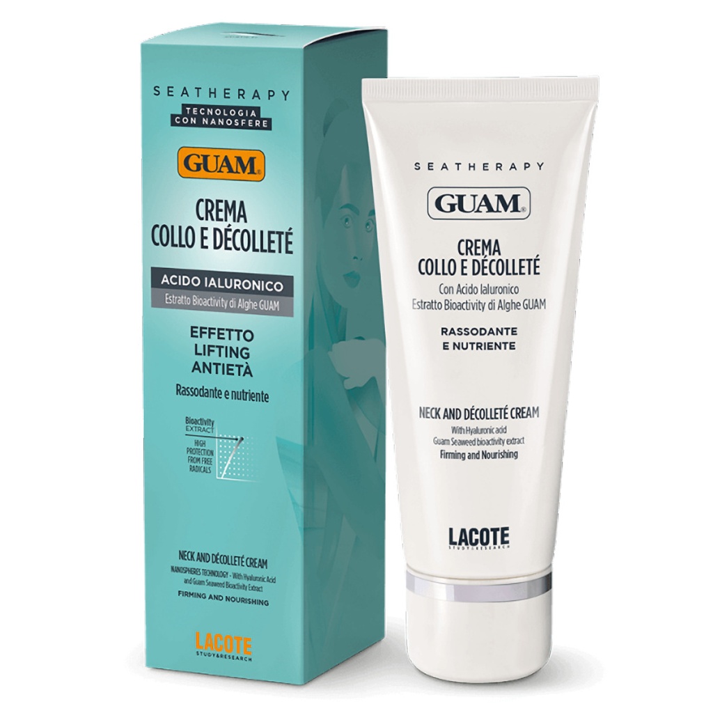 GUAM Seatherapy straffende Creme für Hals und Dekolletee mit Hyaluron 75ml