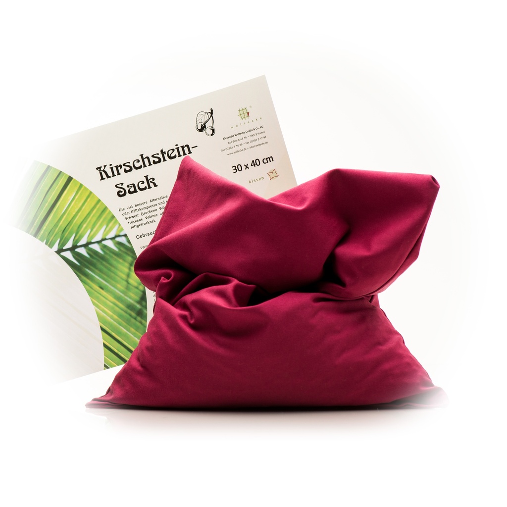 Weltecke Kirschkern-Kissen Kirschsteinsack 30 x 40 cm