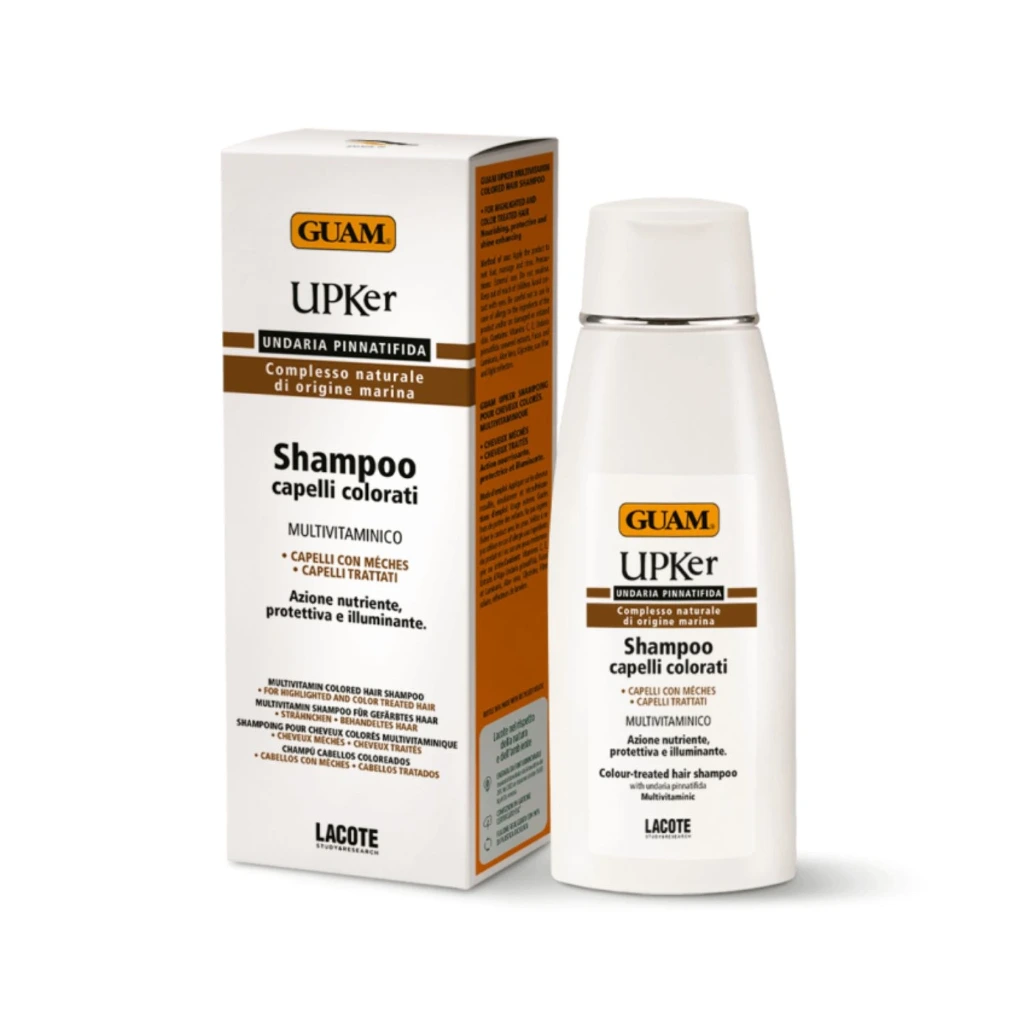 GUAM UPKer Shampoo für gefärbtes Haar und Strähnen 200 ml