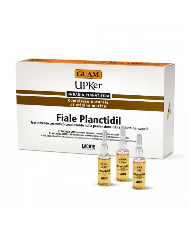 [445] Guam PLANCTIDIL Ampullen zur Vorbeugung von Haarausfall, für volles, dickes, glänzendes Haar