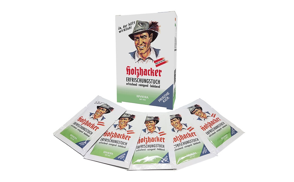 Holzhacker Erfrischungstuch 5 Stk.