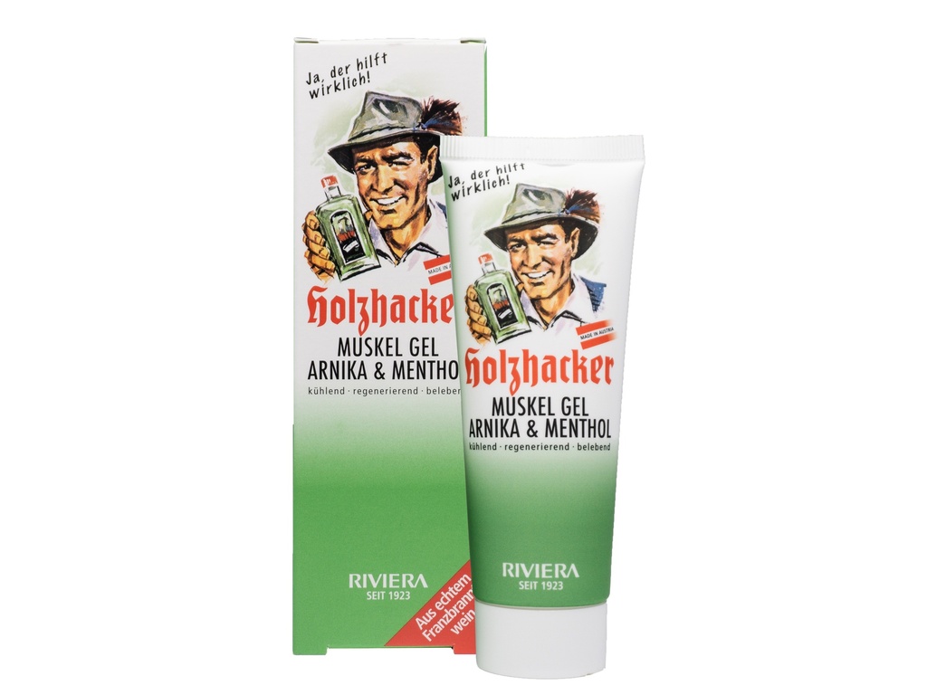 [HFGAM0075] Holzhacker Muskel Gel Arnika & Menthol 75 ml
