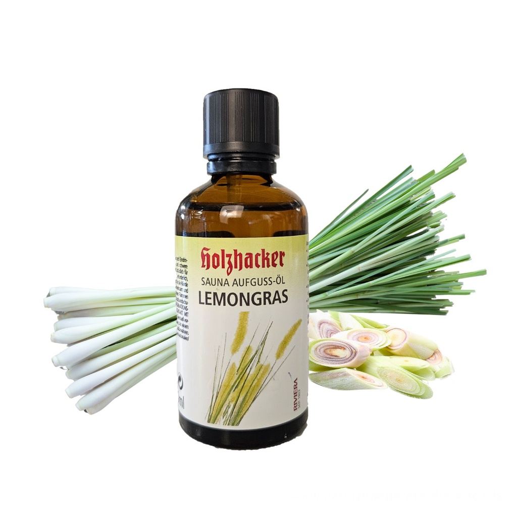 [SOLE0060] Holzhacker Sauna Aufguss-Öl Lemongras 60 ml