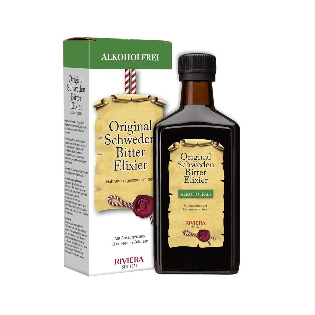 RIVIERA Original Schwedenbitter Elixier alkoholfrei 500 ml