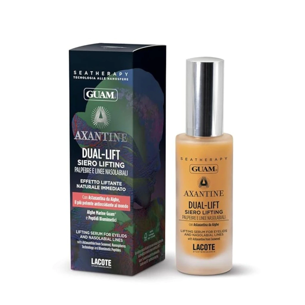[1300] GUAM Seatherapy AXANTINE Dual-Lift Liftingserum für Augen, Lippenkontur & Nasolabialfalten 30 ml