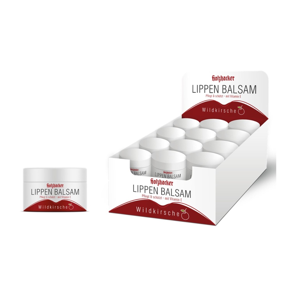 [LPDS0005] Holzhacker Lippenbalsam Display 24 Stk.