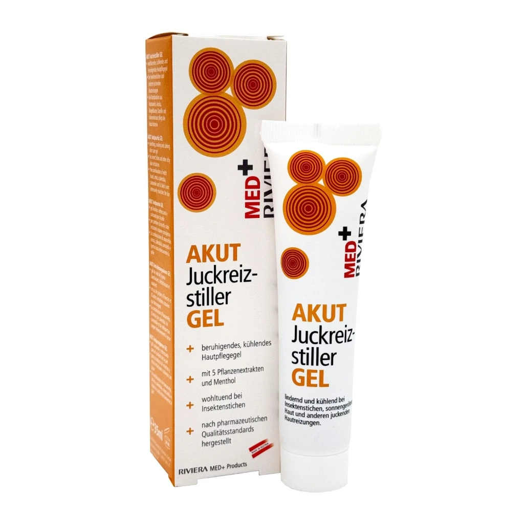 Riviera MED+ Akut Juckreizstiller Gel 35 ml