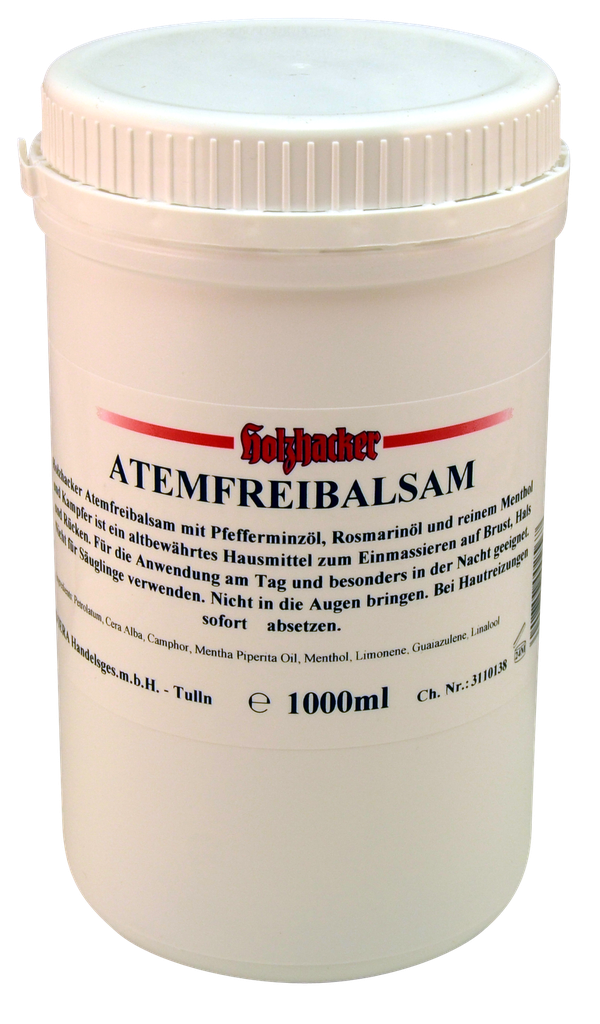 [AFBS1000] Holzhacker Atemfrei Balsam 1000 ml