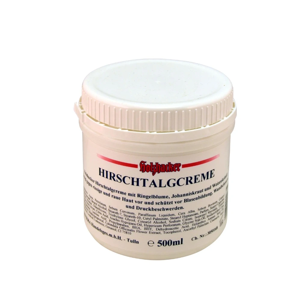 [HTCR0500P] Holzhacker Hirschtalgcreme 500 ml