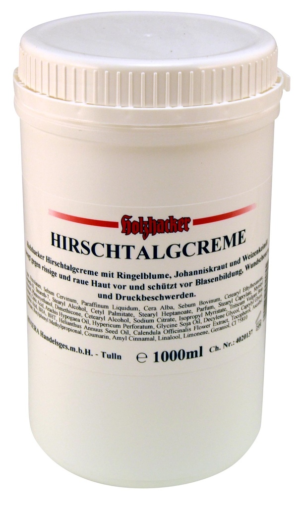 [HTCR1000P] Holzhacker Hirschtalgcreme 1000 ml