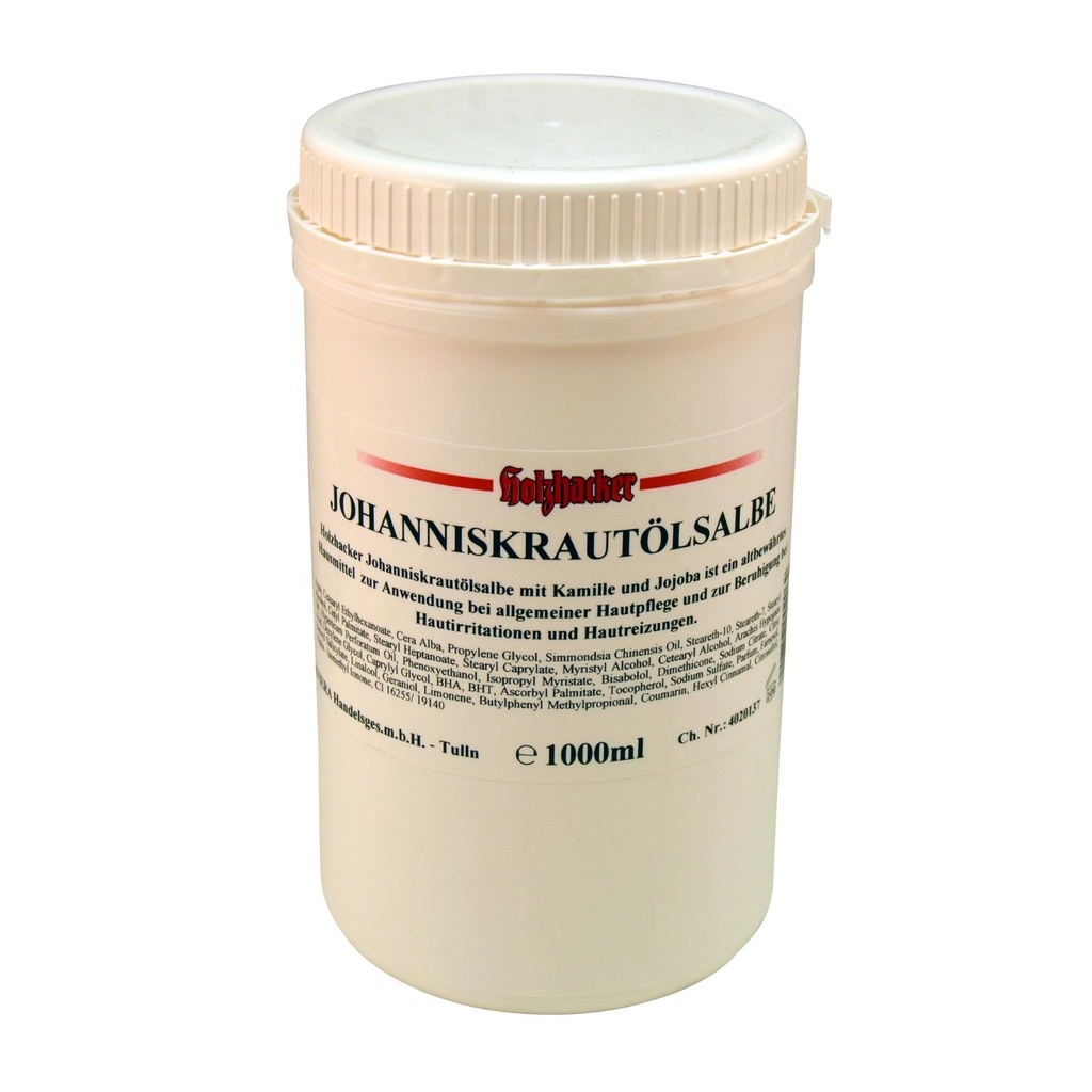 [JKCR1000P] Holzhacker Johanniskrautöl Salbe 1000 ml